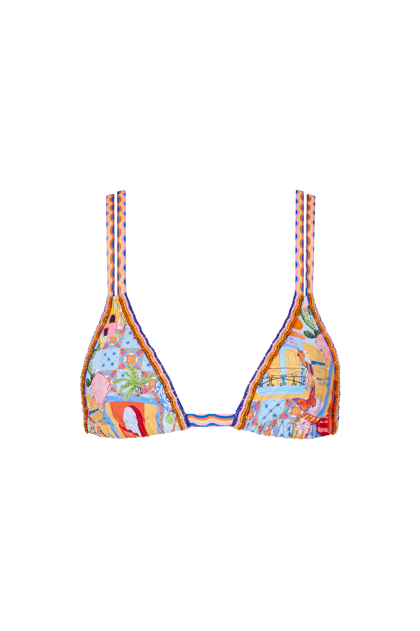 Prague Bikini Top in Cabana - Image 11
